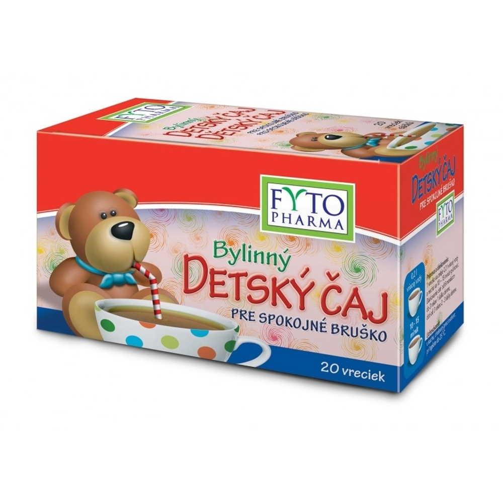 Dětský bylinný čaj pro spokojené bříško 20 g Fytopharma